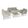 HANAH HOME Baštenska garnitura Shangai 62 Cream - slika 1