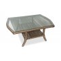 HANAH HOME Baštenska garnitura Shangai 38 Dark Brown - slika 2