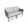 HANAH HOME Baštenska garnitura Shangai 38 Grey - slika 4