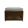 HANAH HOME Baštenska garnitura Shangai 8 Dark Brown - slika 5