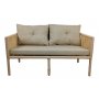 HANAH HOME Baštenska garnitura Shangai 8 Cream - slika 4