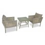 HANAH HOME Baštenska garnitura Shangai 2 Cream - slika 1