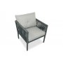 HANAH HOME Baštenska garnitura Shangai 2 Grey - slika 3
