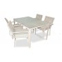 HANAH HOME Baštenska garnitura Leros 140 Light Brown - slika 1
