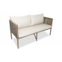 HANAH HOME Baštenska garnitura Newyork 130 Dark Brown - slika 4
