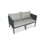 HANAH HOME Baštenska garnitura Newyork 130 Grey - slika 3