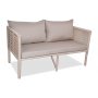 HANAH HOME Baštenska garnitura Newyork 130 Light Brown - slika 2