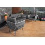 HANAH HOME Baštenska garnitura Violet Grey (1+1+2) - slika 2
