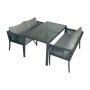 HANAH HOME Baštenska garnitura Vera 4 Grey - slika 2