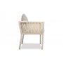 HANAH HOME Baštenska garnitura Vera 140 Light Brown - slika 4