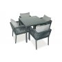 HANAH HOME Baštenska garnitura Vera 90 Grey - slika 1