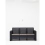 HANAH HOME Baštenska garnitura Aksu 3+1+1+S Takim Anthracite - slika 4