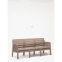 HANAH HOME Baštenska garnitura Lara 3+1+1+S Takim Cappucino - slika 4