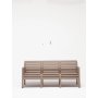 HANAH HOME Baštenska garnitura Lara 3+1+1+S Takim Cappucino - slika 5