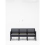HANAH HOME Baštenska garnitura Lara 3+1+1+S Takim Anthracite - slika 4