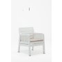 HANAH HOME Baštenska garnitura Lara 2+1+1+S Takim White - slika 5