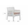 HANAH HOME Baštenska garnitura Lara 1+1+S Takim White - slika 5