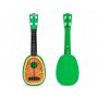 ECO TOYS Ukulele gitara za decu Lubenica Zelena - slika 2