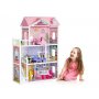 ECO TOYS Drvena kućica za lutke XXL sa nameštajem - slika 1