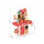 ECO TOYS Dečija kuhinja 42 elementa roze - slika 3