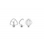 KITCHEN AID Dodatak komplet od 3 dela KA5KSM5THPSS - slika 1