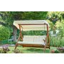 HANAH HOME Baštenska ljuljaška trosed Helen 2000 Beige - slika 3