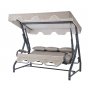 HANAH HOME Baštenska ljuljaška trosed Salvia Anthracite Grey - slika 2
