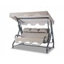 HANAH HOME Baštenska ljuljaška trosed Salvia Anthracite Grey - slika 1