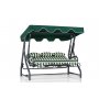 HANAH HOME Baštenska ljuljaška trosed Salvia 3 Multicolor - slika 2