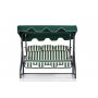 HANAH HOME Baštenska ljuljaška trosed Salvia 3 Multicolor - slika 4