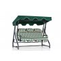 HANAH HOME Baštenska ljuljaška trosed Salvia 3 Multicolor - slika 1