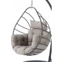 HANAH HOME Baštenska viseća ljuljaška Anka Anthracite Grey - slika 3