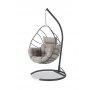 HANAH HOME Baštenska viseća ljuljaška Anka Anthracite Grey - slika 1