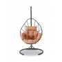 HANAH HOME Baštenska viseća ljuljaška Anka Anthracite Brown - slika 2
