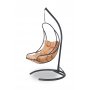HANAH HOME Baštenska viseća ljuljaška Calı Anthracite Brown - slika 2