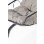 HANAH HOME Baštenska viseća ljuljaška Calı Anthracite Grey - slika 3