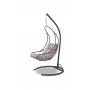 HANAH HOME Baštenska viseća ljuljaška Calı Anthracite Grey - slika 1