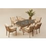 HANAH HOME Baštenski set Pure Rattan 6 - slika 1