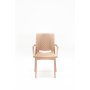 HANAH HOME Baštenski set Rattan 80x80 Small Lux Masa Takimi Cappucino - slika 3