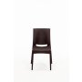 HANAH HOME Baštenski set Rattan 80x80 Small Masa Takimi Brown - slika 4