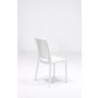 HANAH HOME Baštenski set Rattan 80x80 Small Masa Takimi White - slika 5