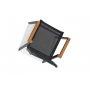 HANAH HOME Set baštenskih stolica Ottowa Grey Black - slika 2