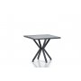 HANAH HOME Baštenski sto Samara 1 Grey Black - slika 1