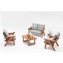 HANAH HOME Baštenski trosed Abant Grey - slika 2