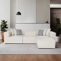 Atelier del Sofa Ugaona garnitura Frida 4 Ecru - slika 1