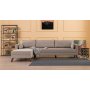 Atelier del Sofa Ugaona garnitura Bella Corner Sofa Left 1 Cream - slika 1