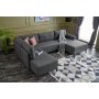 Atelier del Sofa Ugaona garnitura Belen Anthracite - slika 3