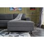 Atelier del Sofa Ugaona garnitura Belen Anthracite - slika 4