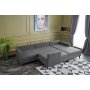 Atelier del Sofa Ugaona garnitura Belen Anthracite - slika 5