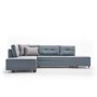 Atelier del Sofa Ugaona garnitura Manama Corner Sofa Bed Left Light Blue - slika 5